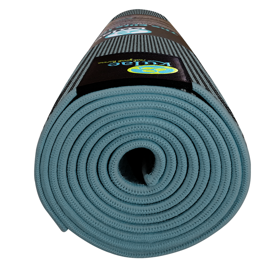 ECO Yoga mat Grip&Bamboo 4mm - Green/Natural