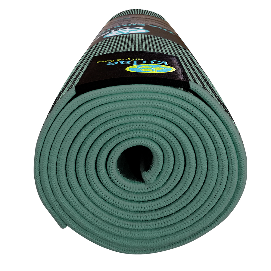 Kulae tpECOmat Yoga Mat Plus, 5mm thick, Biodegradable, Eco-Friendly and  Latex-free for Yoga workouts, Pilates, Stretching and exercise